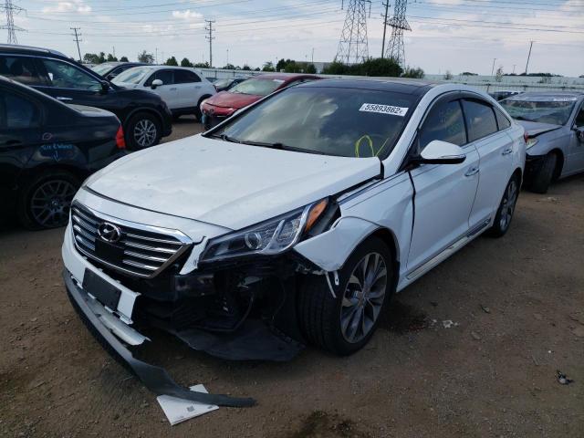 Photo 2 from auction – 2015 HYUNDAI SONATA SPO with VIN 5NPE34AB3FH175780