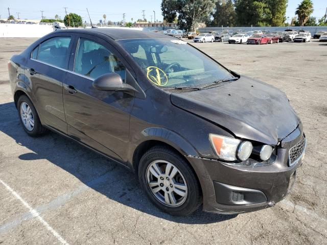 CHEVROLET SONIC LT 2014 with VIN 1G1JC5SH9E4151178 - Photo from auction