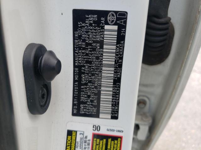 Photo 10 from auction – 2016 TOYOTA COROLLA L with VIN 2T1BURHE2GC528799