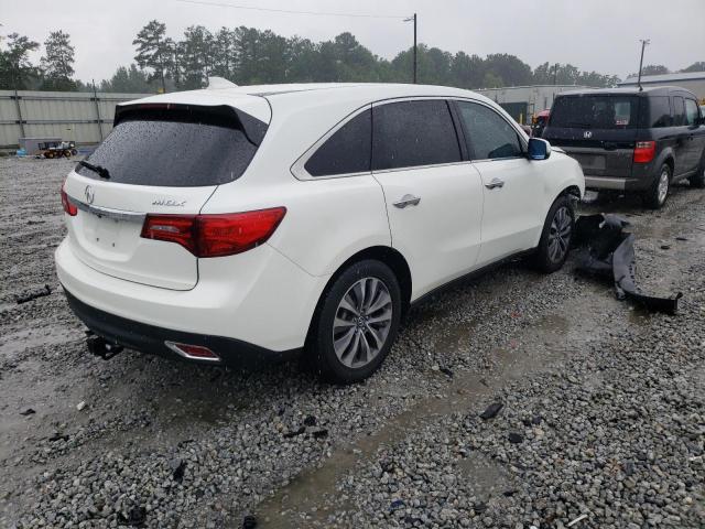 Photo 4 from auction – 2016 ACURA MDX TECHNO with VIN 5FRYD3H45GB003809