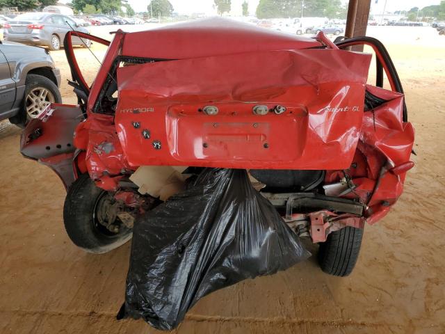 Photo 9 from auction – 2002 HYUNDAI ACCENT GL with VIN KMHCG45C42U381863