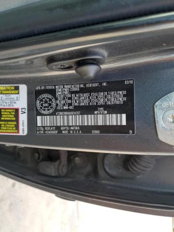 Photo 10 from auction – 2010 TOYOTA VENZA with VIN 4T3BK3BB0AU034357
