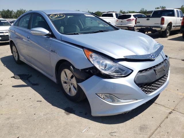 HYUNDAI SONATA HYB 2013 with VIN KMHEC4A41DA084864 - Photo from auction