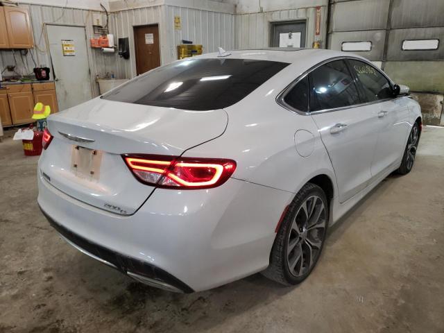 Photo 4 from auction – 2015 CHRYSLER 200 C with VIN 1C3CCCCGXFN609031