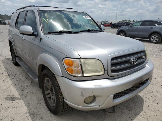 TOYOTA SEQUOIA SR 2003 with VIN 5TDZT34A93S152654 - Photo from auction