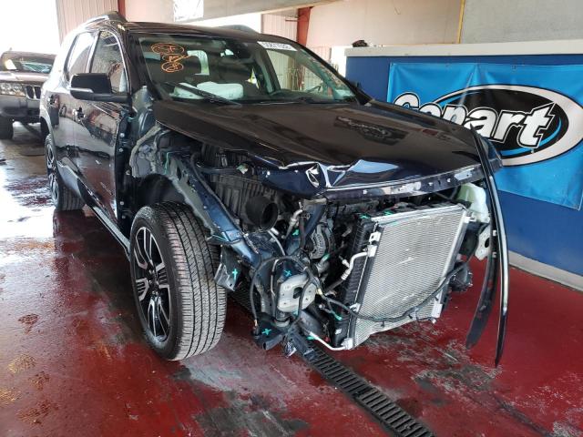 GMC ACADIA SLE 2021 with VIN 1GKKNRLS7MZ132822 - Photo from auction