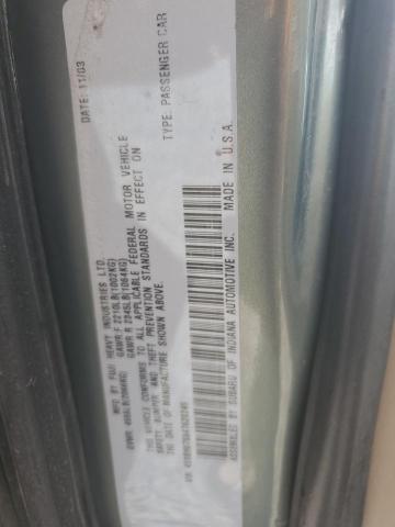 Photo 10 from auction – 2004 SUBARU LEGACY OUT with VIN 4S3BH675547628249