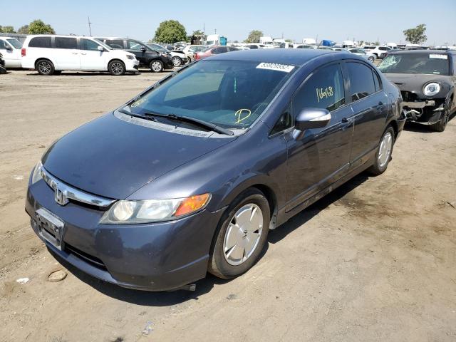 Photo 2 from auction – 2006 HONDA CIVIC HYBR with VIN JHMFA36256S014196