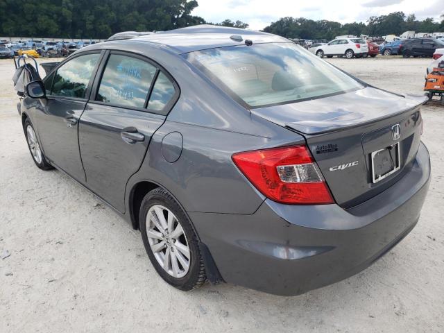 Photo 3 from auction – 2012 HONDA CIVIC EXL with VIN 19XFB2F93CE053843