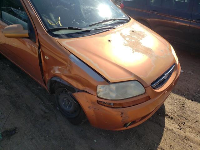 Photo 9 from auction – 2005 CHEVROLET AVEO BASE with VIN KL1TD52615B394241