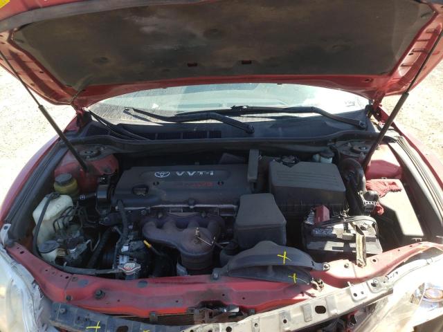 Photo 7 from auction – 2007 TOYOTA CAMRY with VIN 4T1BE46K27U135554