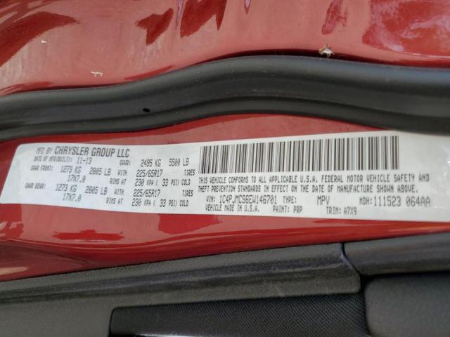 Photo 10 from auction – 2014 JEEP CHEROKEE L with VIN 1C4PJMCS6EW146701