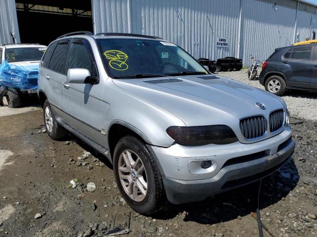 BMW X5 3.0I 2005 with VIN 5UXFA13595LY22921 - Photo from auction