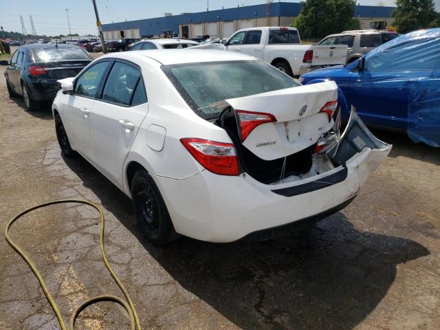 Photo 3 from auction – 2015 TOYOTA COROLLA L with VIN 2T1BURHE8FC307335