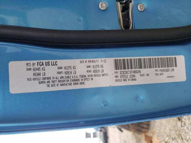 Photo 10 from auction – 2015 DODGE CHARGER R/ with VIN 2C3CDXCT2FH886296