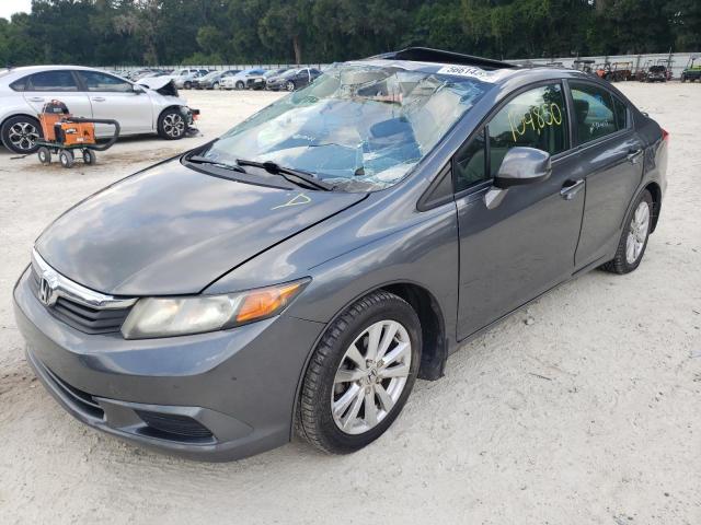 Photo 2 from auction – 2012 HONDA CIVIC EXL with VIN 19XFB2F93CE053843