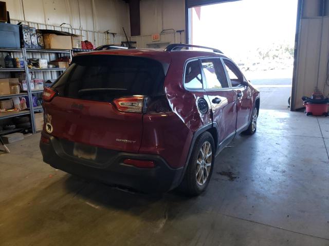 Photo 4 from auction – 2016 JEEP CHEROKEE S with VIN 1C4PJLAB3GW260171