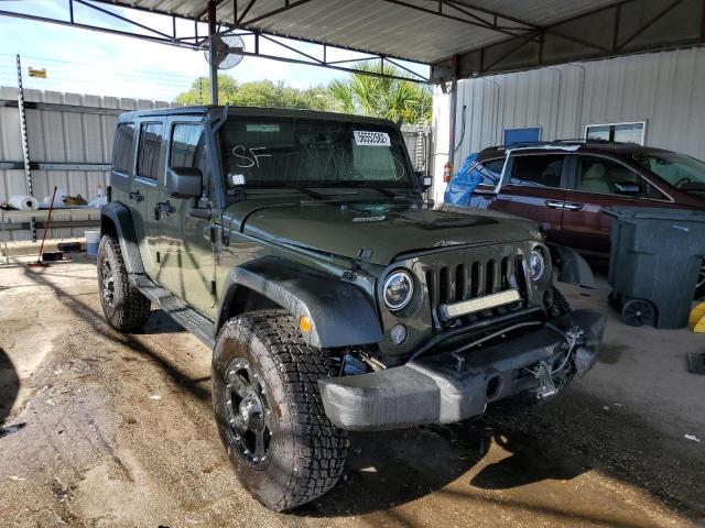 JEEP WRANGLER U 2015 with VIN 1C4BJWDG6FL585366 - Photo from auction