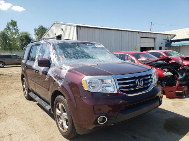 HONDA PILOT EXL 2013 with VIN 5FNYF4H58DB068739 - Photo from auction