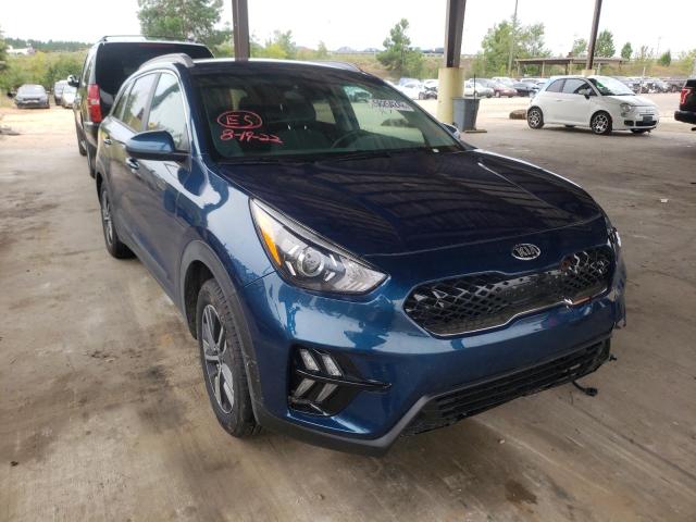 KIA NIRO LX 2021 with VIN KNDCB3LC7M5480187 - Photo from auction