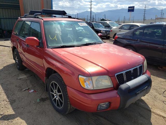 SUBARU FORESTER S 2001 with VIN JF1SF65681G750445 - Photo from auction