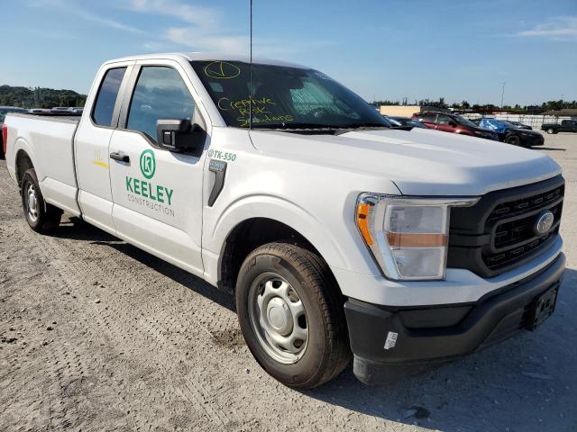 FORD F150 SUPER 2022 with VIN 1FTEX1C53NKD27423 - Photo from auction