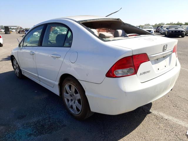 Photo 3 from auction – 2009 HONDA CIVIC LX with VIN 19XFA16559E042040