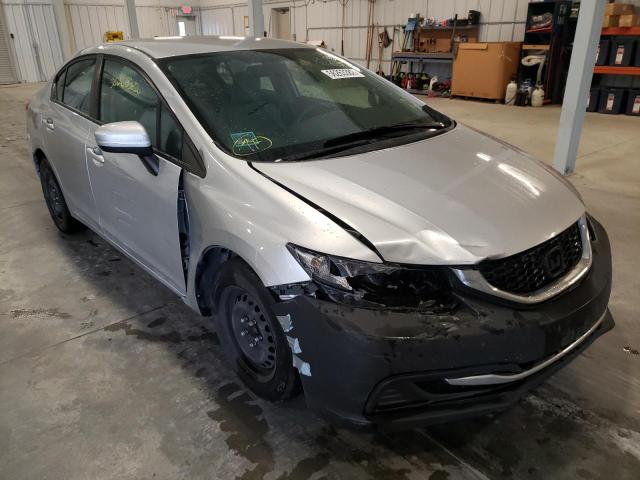 HONDA CIVIC LX 2014 with VIN 19XFB2F53EE012175 - Photo from auction