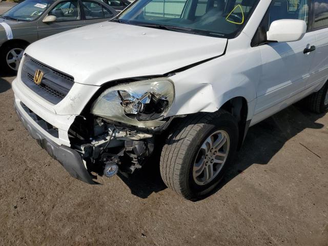Photo 9 from auction – 2003 HONDA PILOT EXL with VIN 2HKYF18503H509424