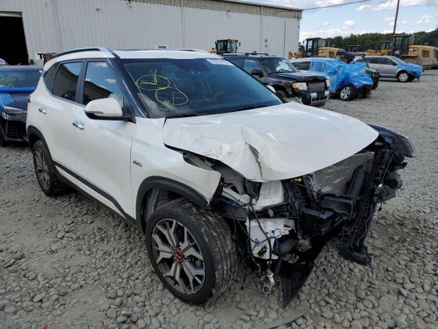 KIA SELTOS SX 2021 with VIN KNDETCA28M7173387 - Photo from auction