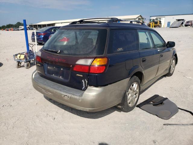 Photo 4 from auction – 2000 SUBARU LEGACY OUT with VIN 4S3BH6751Y7643885
