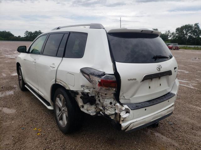 Photo 3 from auction – 2009 TOYOTA HIGHLANDER with VIN JTEDS43A592093182