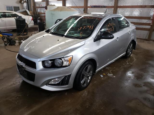 Photo 2 from auction – 2014 CHEVROLET SONIC RS with VIN 1G1JG5SB8E4177741
