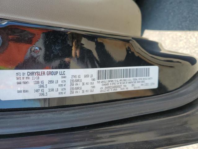 Photo 10 from auction – 2011 CHRYSLER TOWN AND C with VIN 2A4RR5DG4BR605627