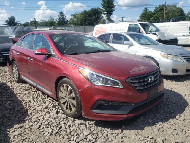HYUNDAI SONATA SPO 2016 with VIN 5NPE34AFXGH324304 - Photo from auction