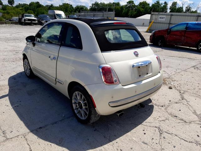 Photo 3 from auction – 2013 FIAT 500 LOUNGE with VIN 3C3CFFER5DT554198