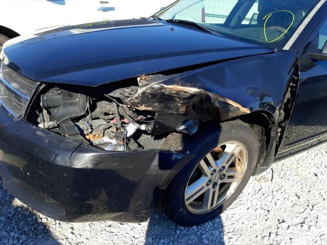 Photo 9 from auction – 2008 DODGE AVENGER SX with VIN 1B3LC56K38N265750