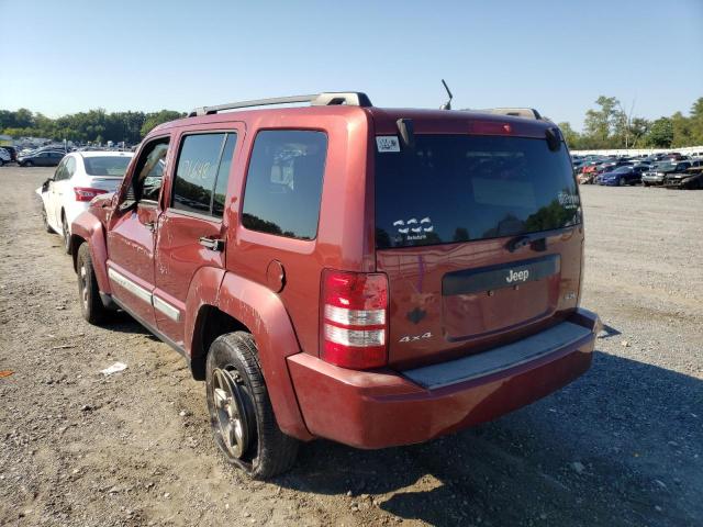 Photo 3 from auction – 2008 JEEP LIBERTY SP with VIN 1J8GN28K58W159938