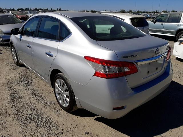 Photo 3 from auction – 2014 NISSAN SENTRA S with VIN 1N4AB7AP2EN852658