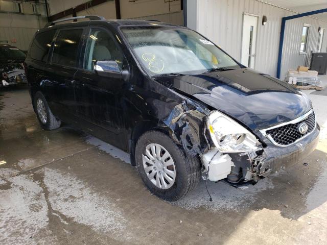 KIA SEDONA LX 2014 with VIN KNDMG4C7XE6548833 - Photo from auction