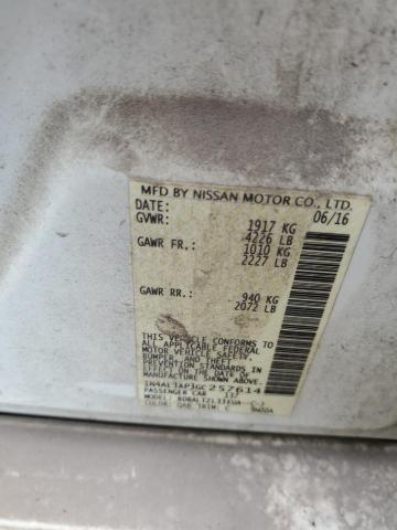 Photo 10 from auction – 2016 NISSAN ALTIMA 2.5 with VIN 1N4AL3AP3GC257614
