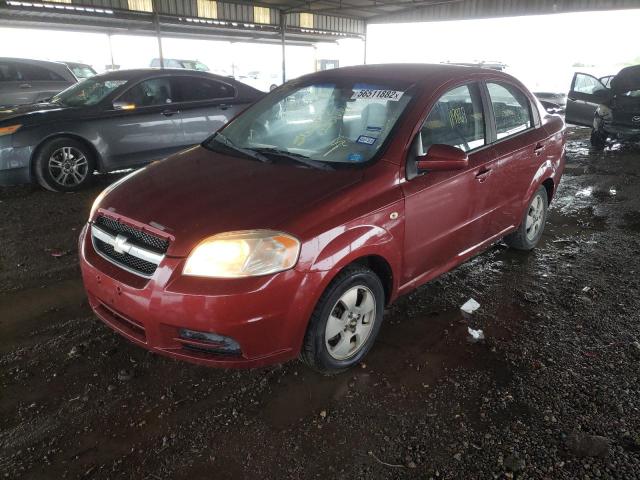 Photo 2 from auction – 2007 CHEVROLET AVEO BASE with VIN KL1TD56667B050644
