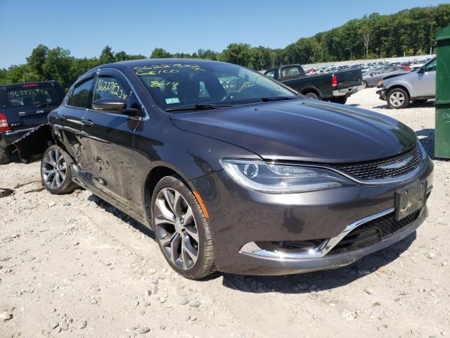 CHRYSLER 200 C 2015 with VIN 1C3CCCCB3FN568729 - Photo from auction
