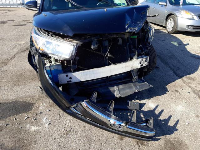 Photo 9 from auction – 2015 TOYOTA HIGHLANDER with VIN 5TDJKRFH8FS209797
