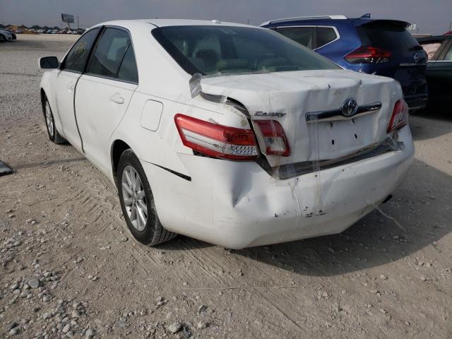 Photo 3 from auction – 2011 TOYOTA CAMRY BASE with VIN 4T1BF3EK5BU629232