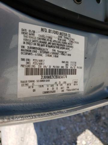 Photo 10 from auction – 2008 LINCOLN TOWN CAR S with VIN 2LNHM82V28X656174