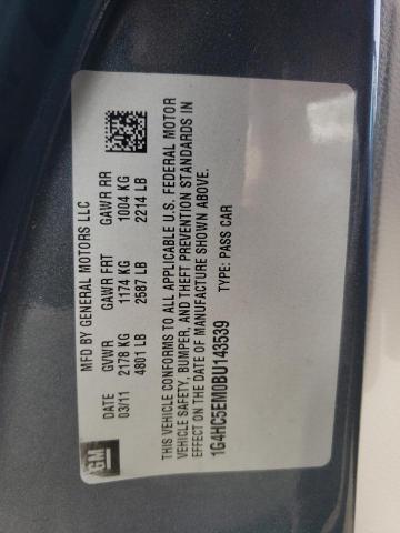 Photo 10 from auction – 2011 BUICK LUCERNE CX with VIN 1G4HC5EM0BU143539