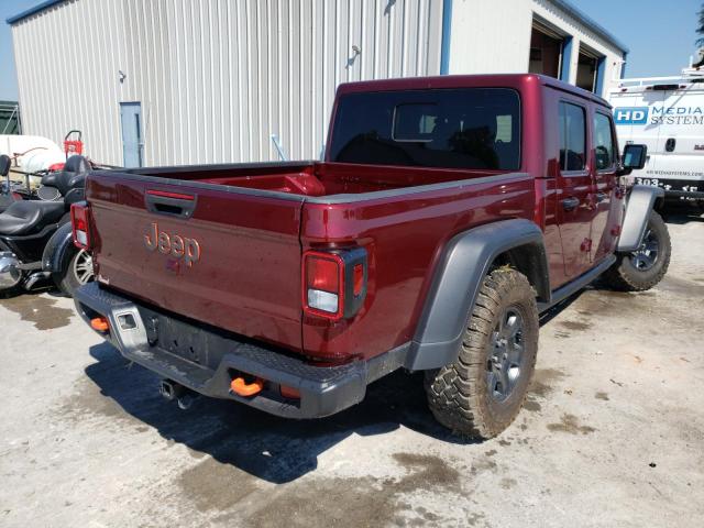 Photo 4 from auction – 2021 JEEP GLADIATOR with VIN 1C6JJTEG7ML625015