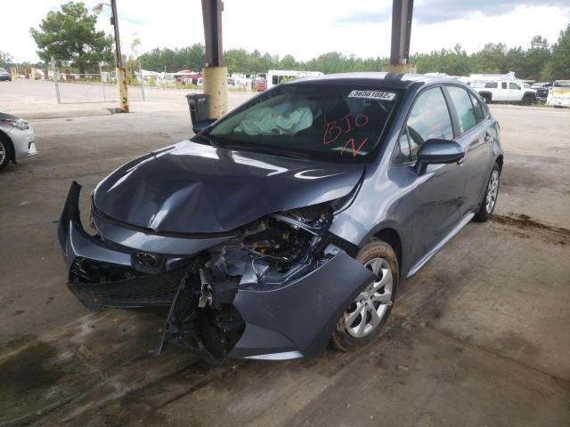 Photo 2 from auction – 2021 TOYOTA COROLLA LE with VIN 5YFEPMAE6MP266265