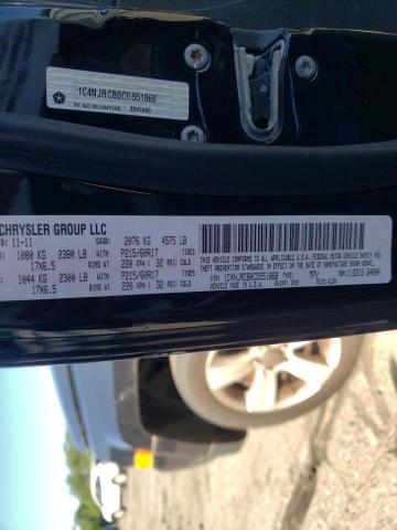 Photo 10 from auction – 2012 JEEP PATRIOT LI with VIN 1C4NJRCB0CD551868